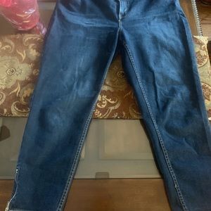 Lane Bryant Genius Fit Ankle Jeans size 16